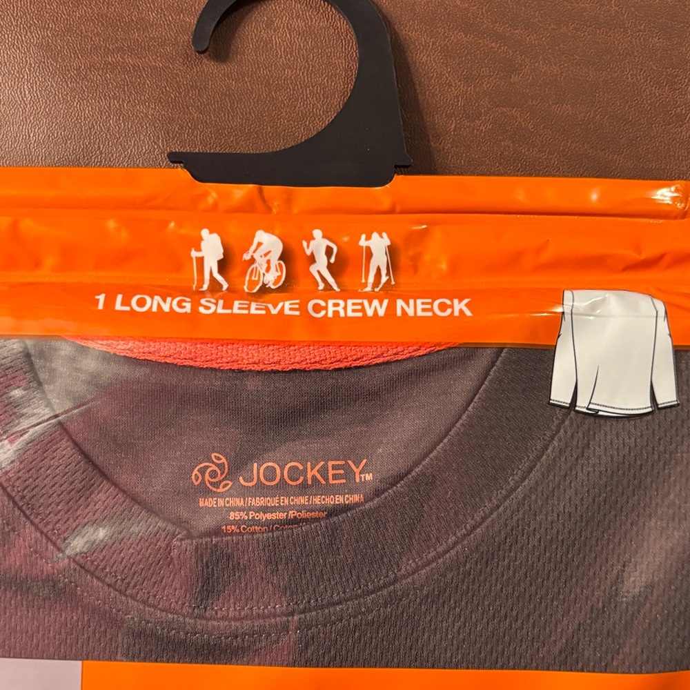 Jockey Gray Performance Base Layer Thermal Shirt - Picture 2 of 7